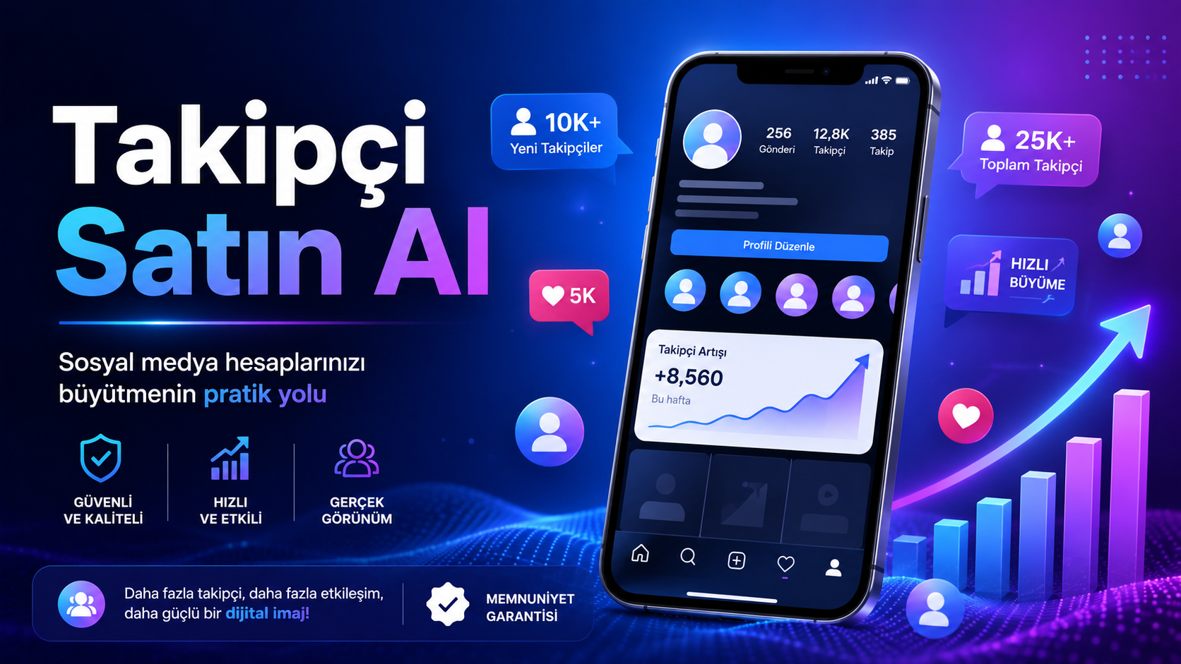TikTok Takipçi Satın Al | Uygun Fiyatlı TikTok Takipçi - Lena Medya