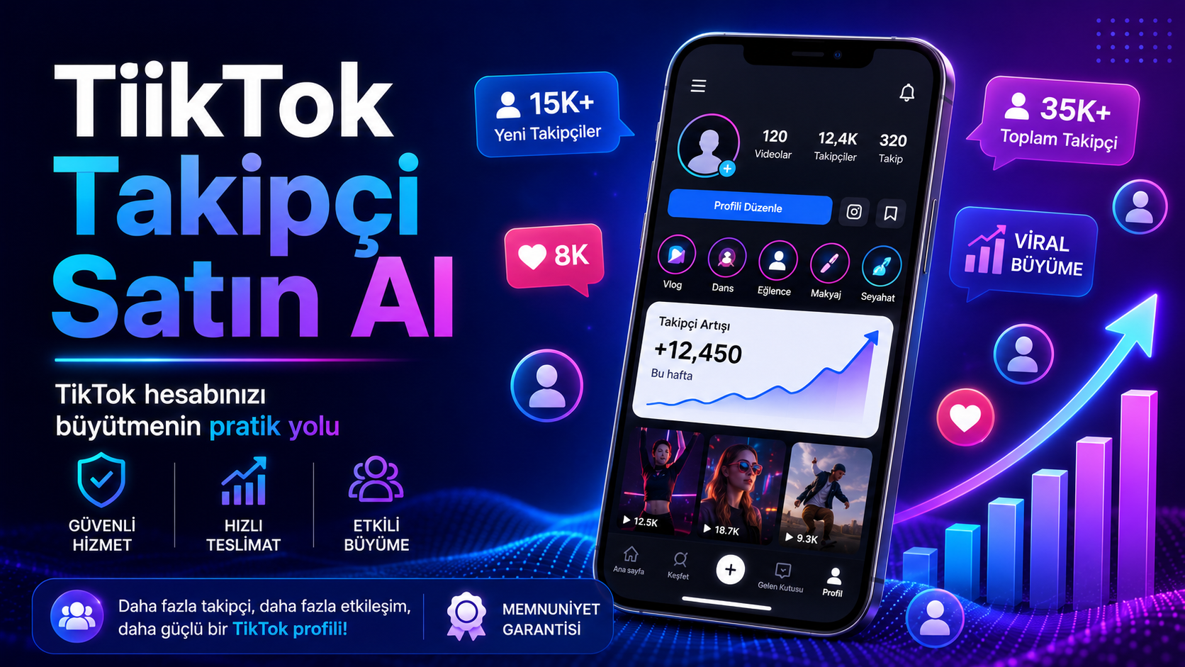 Takipçi Satın Al | Sosyal Medya Takipçi Hizmetleri - Lena Medya
